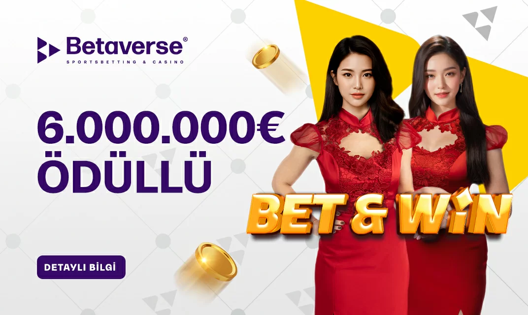 Bet&Win Evolution Baccarat haftalık ödül kampanyası Betaverse