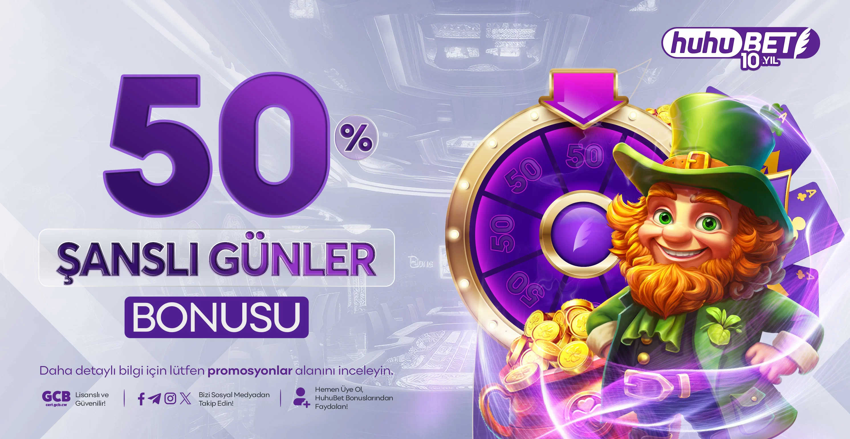 HuhuBet — sansli-gunler-bonusu kampanya görseli